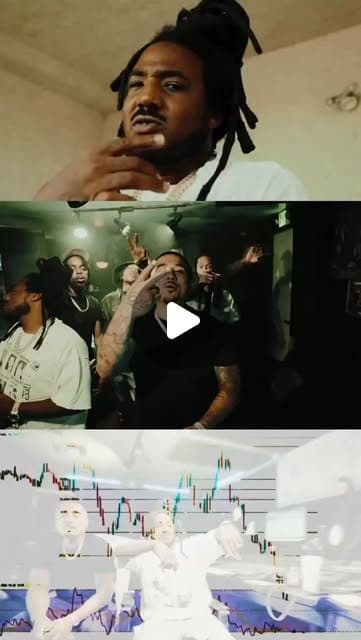 Mozzy shooting his latest video in the room
