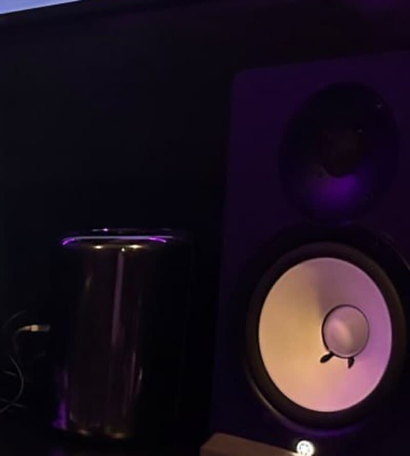 Yamaha HS80M monitors at Litt Recording Studios