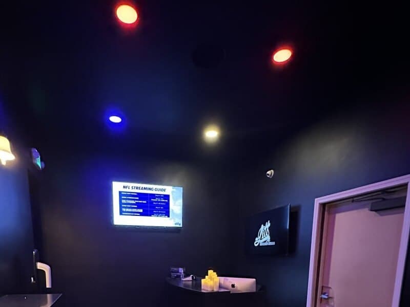 The room itself at Litt Recording Studios
